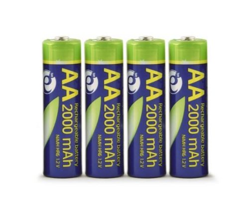  Gembird 2000mAh AA Ni-MH akkumulátor (4db/csomag) (EG-BA-AA20R4-01) 