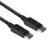  ACT DisplayPort apa/apa összekötő kábel 1m fekete (AC3900) 