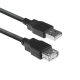  ACT USB 2.0 hosszabbító kábel 1,8m fekete (AC3040) 