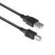  ACT USB-A - USB-B kábel 5m fekete (AC3045) 