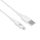  ACT USB-A - Lightning adat- és töltőkábel 1m fehér (AC3011) 