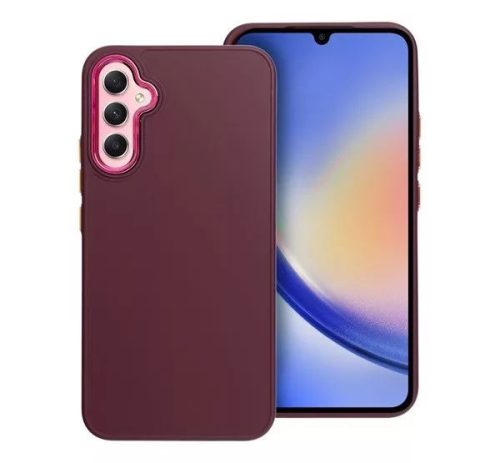  Frame Samsung Galaxy A34 5G szilikon tok lila (74608) 