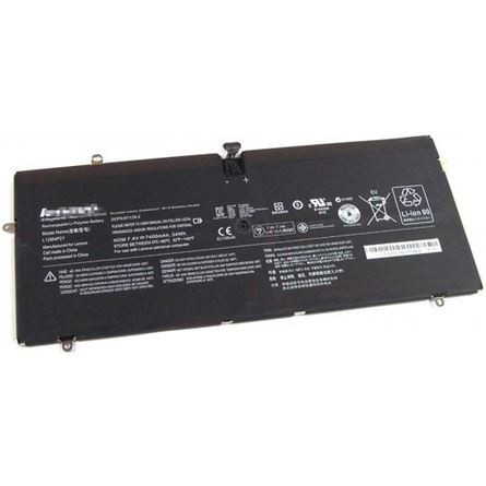  Lenovo Yoga2 SP/A L12M4P21 7,4V 54W 4 cellás notebook akkumulátor fekete (121500156) 