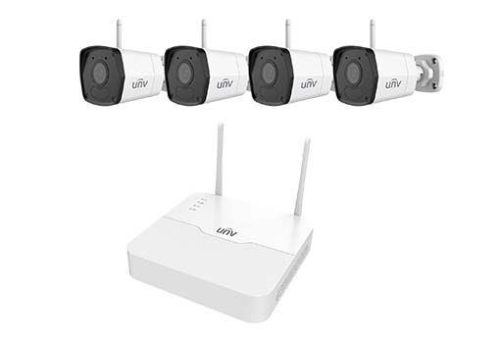  Uniview 4 csatornás NVR + 4 db Wi-Fi IP kamera (KIT/NVR301-04LS3-W/4*IPC2122LB-AF28WK-G) 