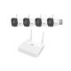  Uniview 4 csatornás NVR + 4 db Wi-Fi IP kamera (KIT/NVR301-04LS3-W/4*IPC2122LB-AF28WK-G) 