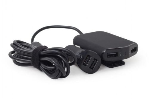  Gembird autós töltő USB-A hosszabbító adapterrel (EG-4U-CAR-01) 