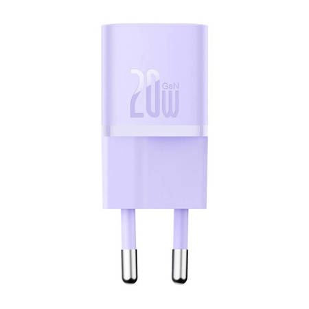  Baseus GaN5 Mini USB-C hálózati töltő 20W lila (CCGN050105) 