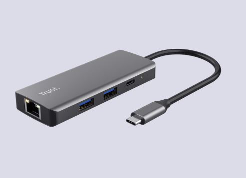  Trust Dalyx 6in1 USB-C Multi-Port Adapter (24968) 