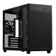  ASUS Prime AP201 Tempered Glass táp nélküli ablakos MicroATX ház fekete (90DC00G0-B39010) 