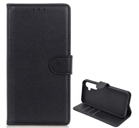  Gigapack Samsung Galaxy A54 5G oldalra nyíló fliptok fekete (GP-136443) 