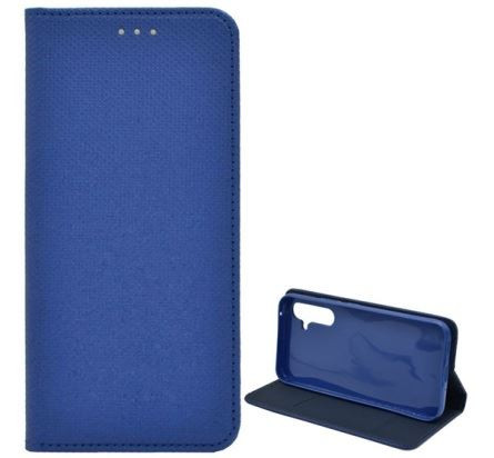  Gigapack Samsung Galaxy A54 5G rombusz mintás fliptok sötétkék (GP-135920) 