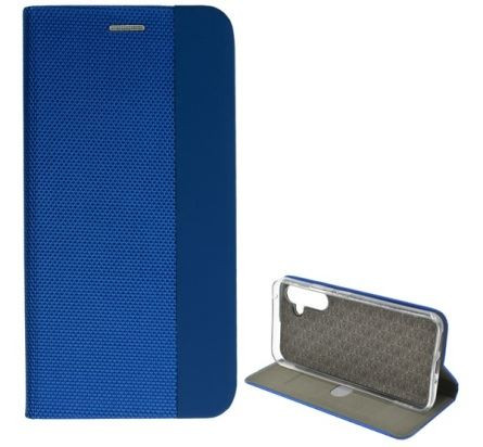  Gigapack Samsung Galaxy A54 5G textil mintás fliptok kék (GP-135929) 