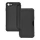  Gigapack Apple iPhone SE 3 (2022) karbon mintás fliptok fekete (GP-129181) 