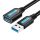  Vention USB 3.0 hosszabító kábel 0.5m fekete (CBHBD) 