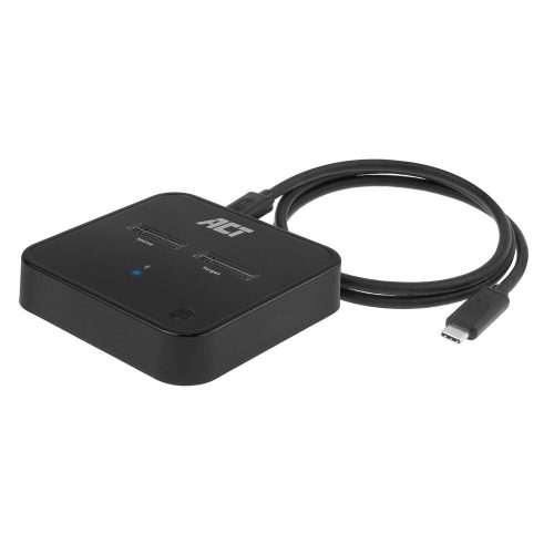  ACT AC1502 2x M.2 NVMe SSD dokkoló fekete 
