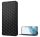  Gigapack Samsung Galaxy S23 Plus 3D rombusz mintás fliptok fekete (GP-135924) 
