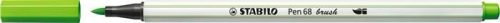  STABILO Pen 68 brush prémium ecsetfilc rugalmas heggyel fűzöld (568/43) 
