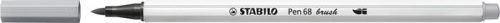  STABILO Pen 68 brush prémium ecsetfilc rugalmas heggyel középszürke (568/95) 