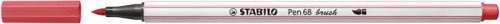  STABILO Pen 68 brush prémium ecsetfilc rugalmas heggyel rozsdavörös (568/47) 