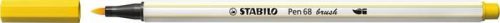  STABILO Pen 68 brush prémium ecsetfilc rugalmas heggyel sárga (568/44) 