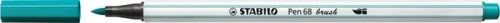  STABILO Pen 68 brush prémium ecsetfilc rugalmas heggyel türkizkék (568/51) 