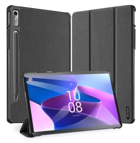  Dux Ducis Domo Lenovo Tab P11 Pro Gen2 bőr hatású tablet tok fekete (GP-138112) 