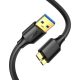  UGREEN USB-A - USB micro-B 3.0 kábel 0.5m fekete (10840B) 