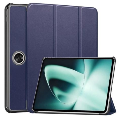  Gigapack OnePlus Pad bőr hatású tablet tok sötétkék (GP-143457) 
