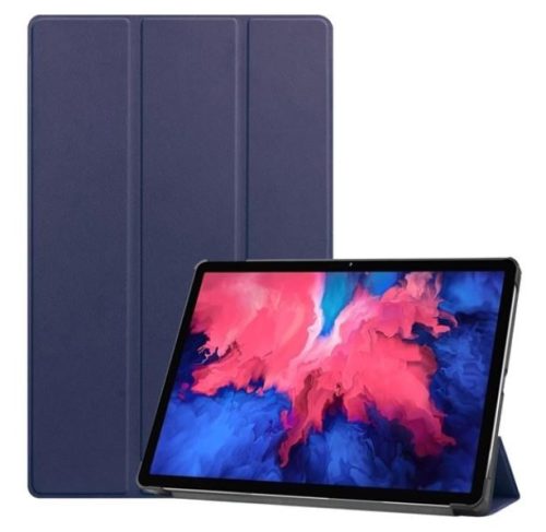 Gigapack Lenovo Tab P11 Plus bőr hatású tablet tok sötétkék (GP-102452) 