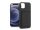  Haffner iPhone 12/12 Pro szilikon hátlap kártyatartóval fekete (PT-6691) 