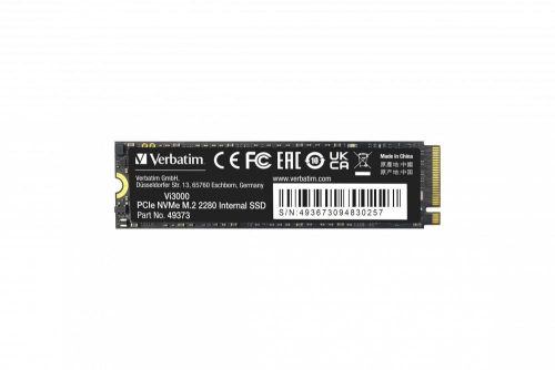  512GB Verbatim M.2 NVMe Vi3000 SSD meghajtó (49374) 