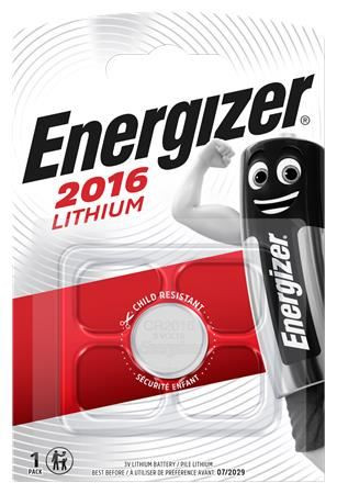  Energizer gombelem 3V CR2016 1db (E301021801) 