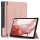  Gigapack Samsung Galaxy Tab S9 bőr hatású tok rózsaarany (GP-147033) 