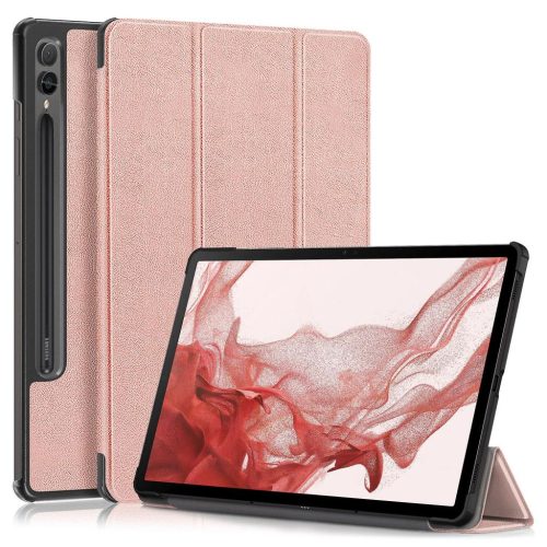  Gigapack Samsung Galaxy Tab S9 bőr hatású tok rózsaarany (GP-147033) 