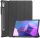  Gigapack Lenovo Tab P11 Pro Gen2 bőr hatású tablet tok fekete (GP-138265) 