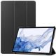 Gigapack Samsung Galaxy Tab S9 bőr hatású tablet tok fekete (GP-147018) 