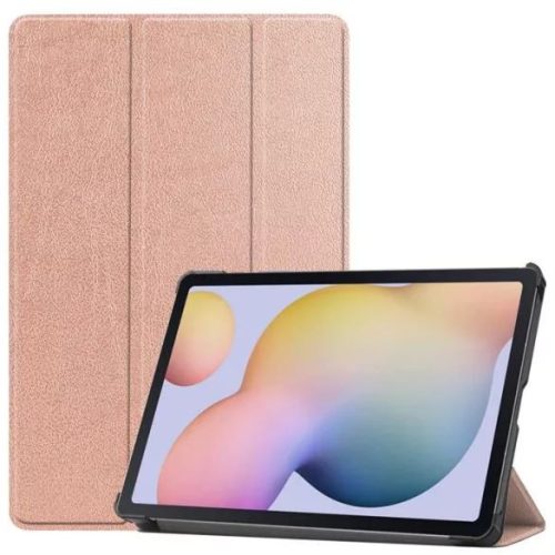  Gigapack Samsung Galaxy Tab S8 bőr hatású tok rózsaarany (GP-115362) 