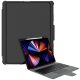  Nillkin Bumper Combo Apple iPad Pro 12.9 bőr hatású tablet tok fekete (GP-133444) 