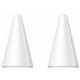  Baseus Apple Pencil érintőképernyő ceruza póthegy (szilikon, puha) 12db fehér (GP-140194) 