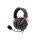  White Shark GH-2341-B/R GORILLA gaming headset fekete-piros 
