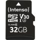  32GB microSDHC Intenso Professional memóriakártya + adapter UHS-I C10 U1 V30 (3433480) 