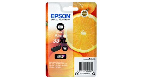  Epson T3361 fekete fotó tintapatron (C13T33614012) 