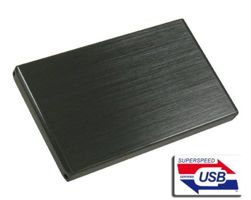  LC Power LC-25U3-Hydra 2.5" mobil rack SATA fekete USB3.0 (LC-25U3-HYDRA) 