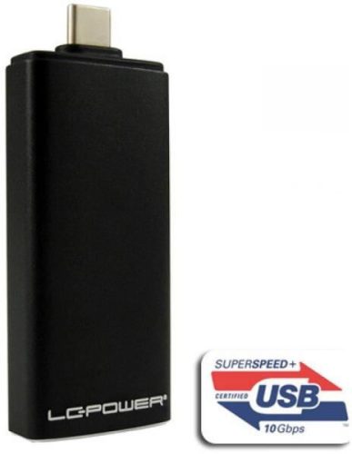  LC Power USB 3.1 Type-C - M.2 SATA SSD külső ház (LC-M2-C-42MM) 