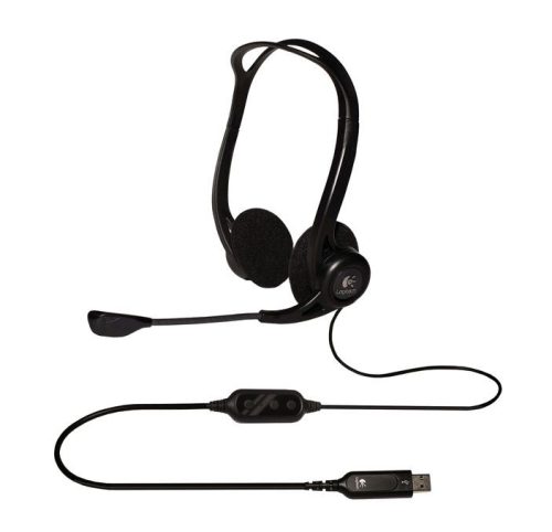  Logitech PC 960 sztereó mikrofonos fejhallgató (981-000100) 