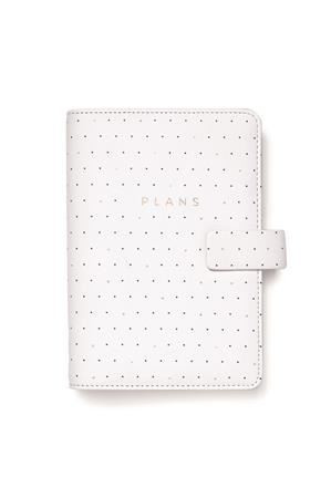  Filofax "Moonlight" gyűrűs kalendárium betétlapokkal personal méret fehér  (FX-022651/ NFX022651) 
