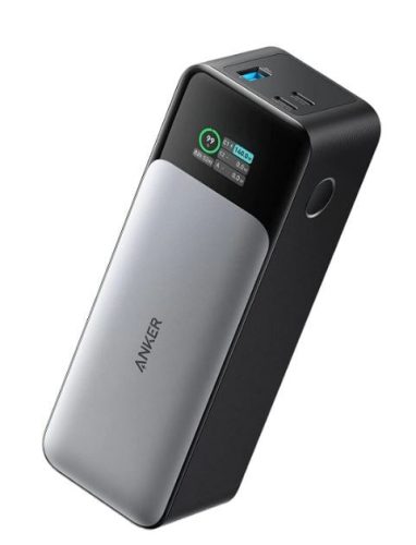  Anker 737 GaNPrime 140W PD 24K 2x USB-C - USB-A Power Bank fekete (A1289011) 