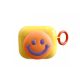  Cellect Airpods 3 Smile szilikon tok, narancssárga (AIRPODS3-FUNNY-SMILE) 