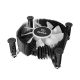  Akasa Chroma iLG aRGB S1700 low profile processzor hűtő fekete (AK-CC6615BP01) 