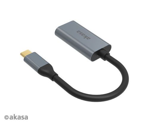  Akasa USB-C apa - HDMI anya átalakító (AK-CBCA24-18BK) 